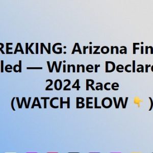 Trump Flips Arizona, Sweeping All Battleground States///////////////////////